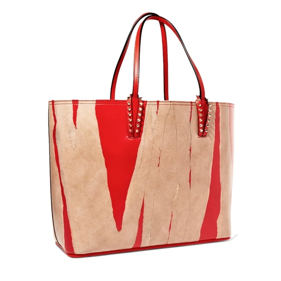 New Christian Louboutin Cabata Loubi Leather Tote - Picture 3 of 8